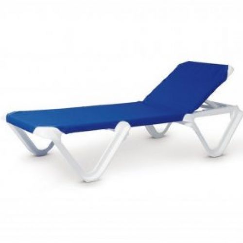 tumbona azul